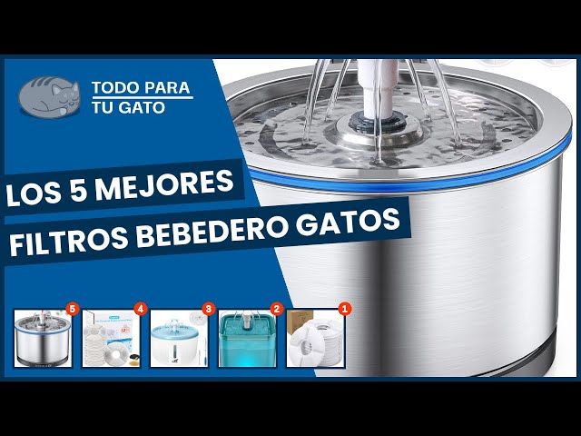 Vídeo relacionado con 32 Piezas Pet Fountain Filters, Filtros De Repuesto para Fuente De Gato para 3.2L/2L Fuentes Acero Inoxidable,16 Filtros De Carbón Y 16 Filtro De Espuma Filtro De Repuesto