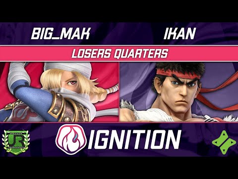Ignition 267 LOSERS QUARTERS - big_mak (Sheik) vs Ikan (Ryu)