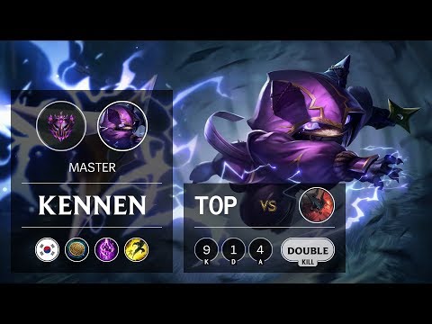 Kennen Top vs Aatrox - KR Master Patch 9.11