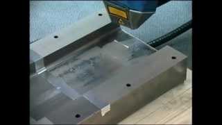 Laser Cleaning of Composite Mold with Sharp Corners