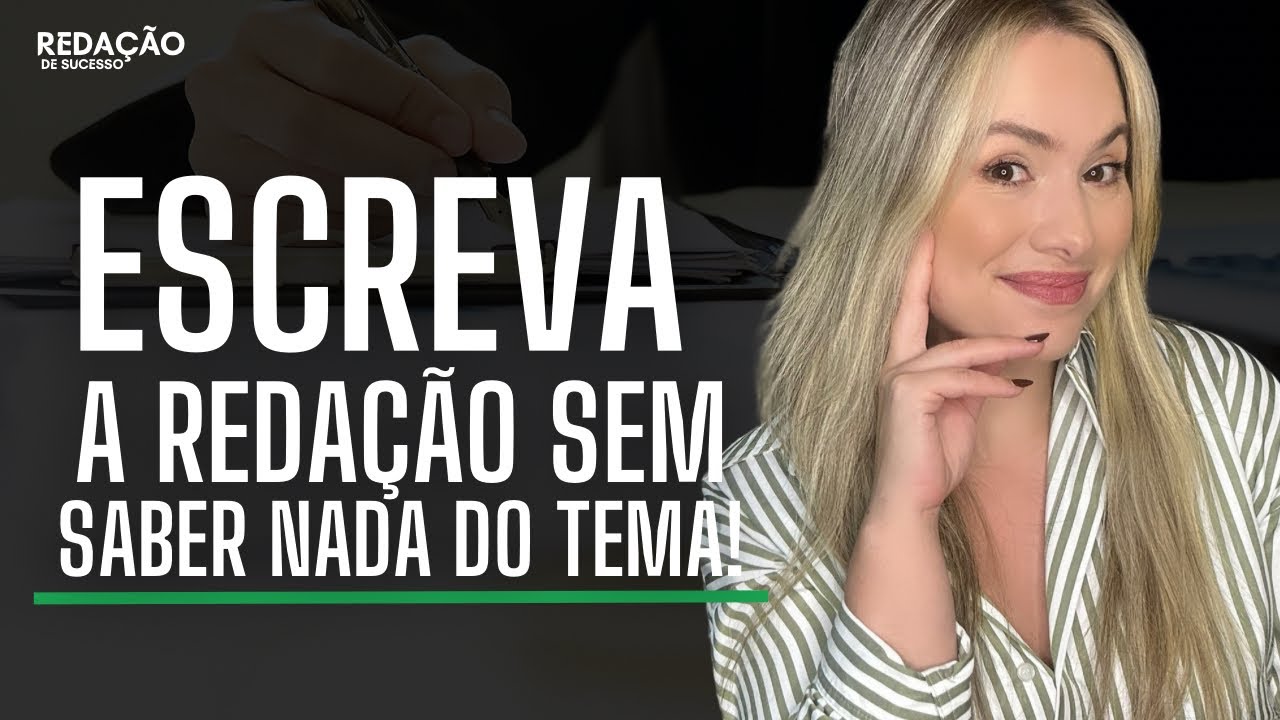 Como começar uma redação