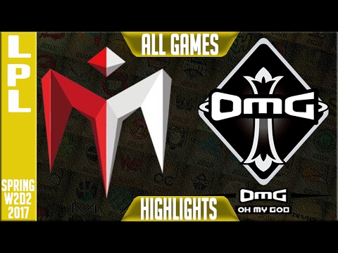 Imay vs Oh My God Highlights ALL GAMES - LPL Week 2 Day 3 Spring 2017 - IM vs OMG