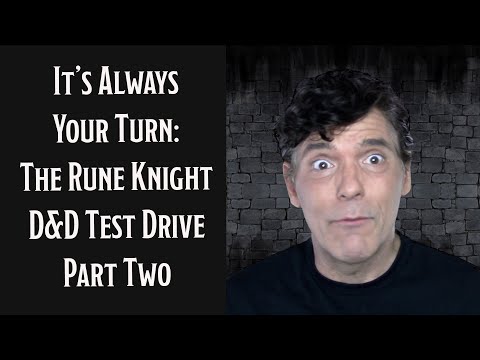 Fighter Rune Knight D&D Test Drive Part 2 (2/2)
