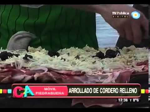 Arrollado de cordero patagónico Parte 1