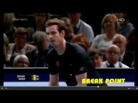 D Ferrer vs Murray | Paris Master 2015 - Semi final - Highlights