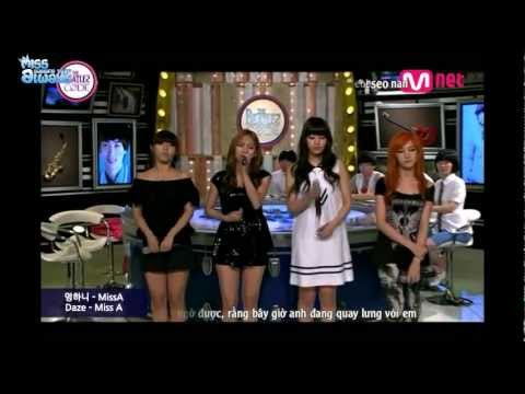 [Vietsub - kara] miss A - Blanky @ Mnet The Beatles Code