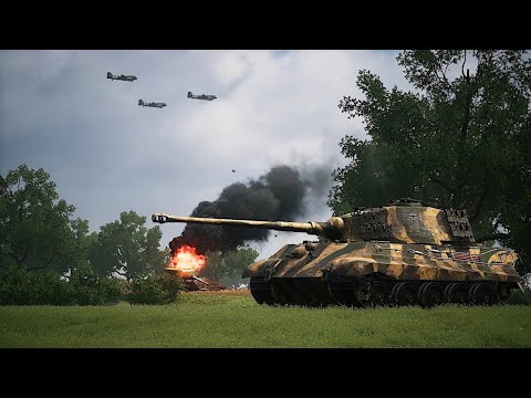 Post Scriptum - Tiger II Support Fire [GER Comms/ENG Subs]