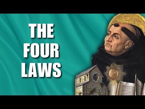 Aquinas & the Four Laws | Eternal, Natural, Human & Divine | Aquinas & Natural Law Ethics #2