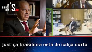 Advogado que elogiou Lula aparece sem calça em sessão do STJ; veja vídeo