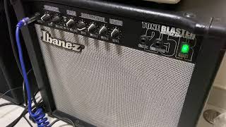 Video thumbnail for Ibanez Tone Blaster Amp Demo by Carol Yu