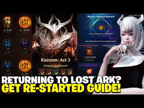 Returning To Lost Ark? How To Get RE-Started In 2026