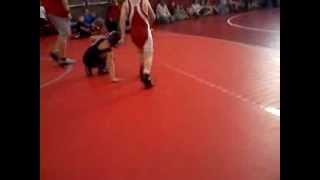 preview picture of video 'Hancock 6 yr.old takes 1st. At c.v. wrestling tour'