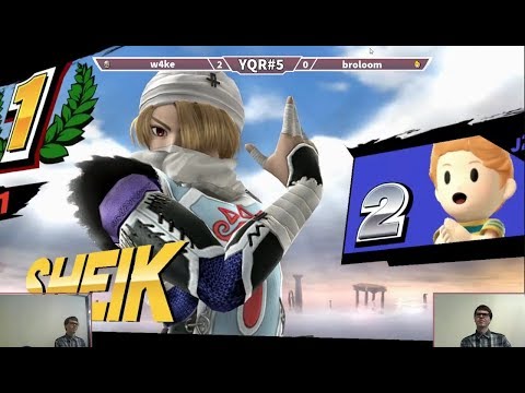 YQR#5 Smash 4 Singles - W4KE (Sheik) vs Broloom (Lucas)