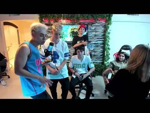 Luck Ra cantando Po' Encima  Reacción de (Rusher King, Oscu, María Becerra, Oky y Tuli)