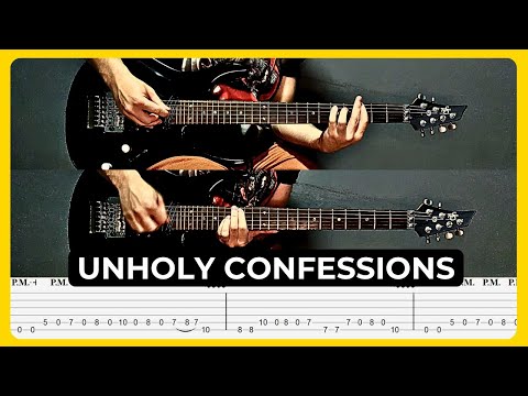 Unholy Confessions - Avenged Sevenfold | Tabs | Guitar Lesson | Cover | Tutorial | All Guitar Parts