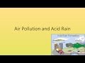 Air Pollution and Acid Rain (GCSE Science OCR ...