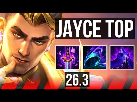 JAYCE vs DARIUS (TOP) | Perfect KDA: 8/0/3 | EUW Master | 26.3