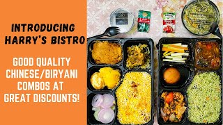 Lunch Treats from Harry’s Bistro | Quality, Cheap & Affordable Chinese, Biryani Combos | Salt Lake