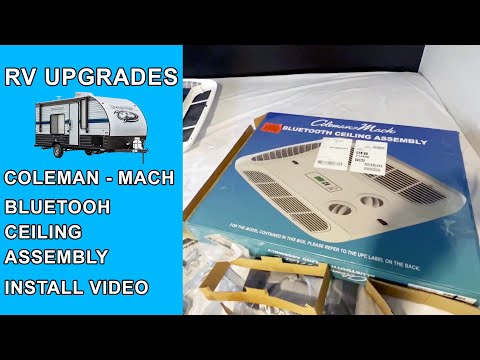 Coleman Mach AC Bluetooth RV Install - AC Upgrade