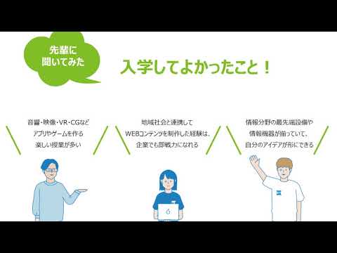 2分でわかる！OIT学科紹介パワポ動画【情報科学部 情報メディア学科】
