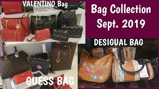 BAG COLLECTION 2019 | GUESS BAG | VALENTINO BAG | DESIGUAL BAG