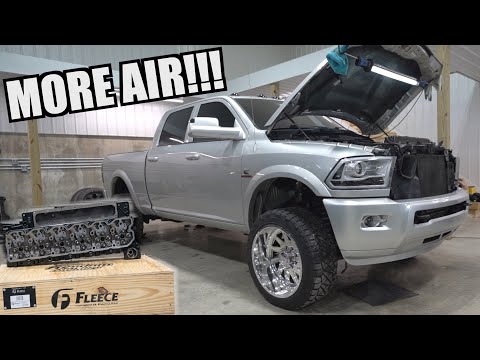4TH Gen Cummins Build Gets BUILT Cylinder Head!!!! MORE AIR!!!!