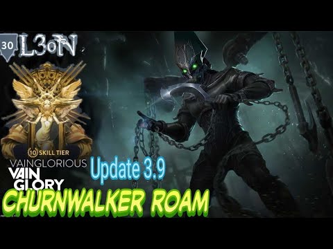 L3oN Vainglory Gameplay | Churnwalker Support | Vainglory 5v5 Update 3.9