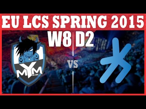 Meet Your Makers VS H2k || EU  LCS Spring 2015 || Week 8 Day 2 | MYM vs H2K | HD