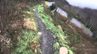 preview picture of video 'Kilbroney MTB Trails Rostrevor - HD - Worth it to the Switchback Climb (strava segments)'