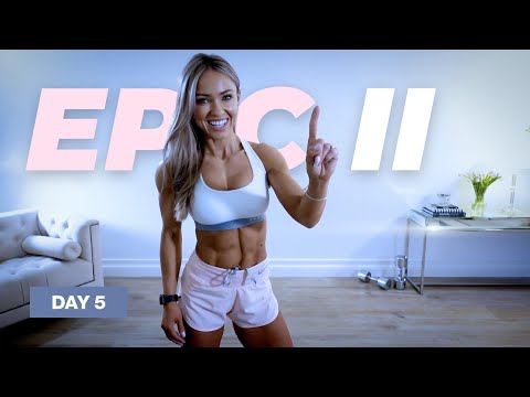 The SLOW BURN - 1 Hour Full Body Workout | EPIC II - DAY 5