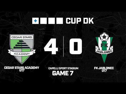 Game 7 - Cedar Stars Academy U17 vs FK Jablonec U17