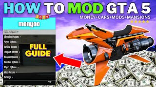 HOW TO INSTALL GTA 5 PC Mods 2024 - FULL GUIDE MENYOO
