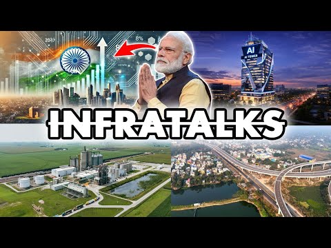 India Set to Smash 7%+ GDP Growth for 5th Consecutive Year, 1st AI Tower Approved | #Infratalks