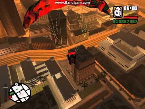 comment ouvrir le parachute dans gta san andreas pc