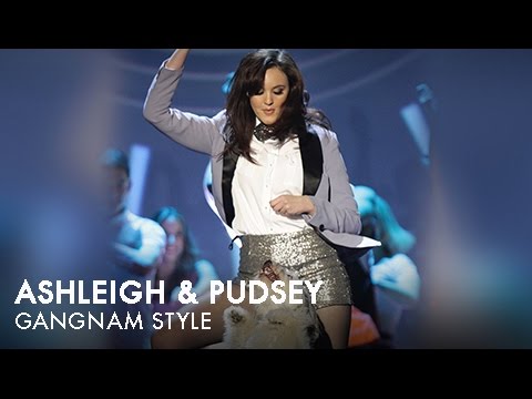 Ashleigh and Pudsey do Gangnam Style at the 2013 NTAs