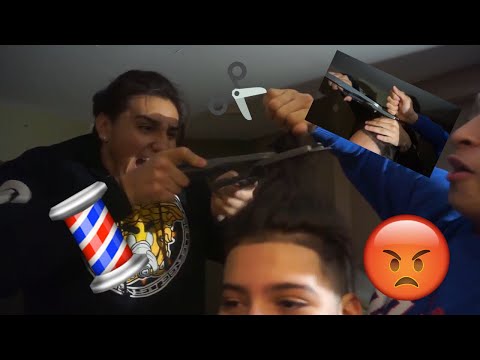 SHAVING BROTHERS HAIR PRANK **(GONE VIOLENT)**!!!