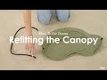 How to refit the canopy and textiles | Doona + Car Seat & Stroller