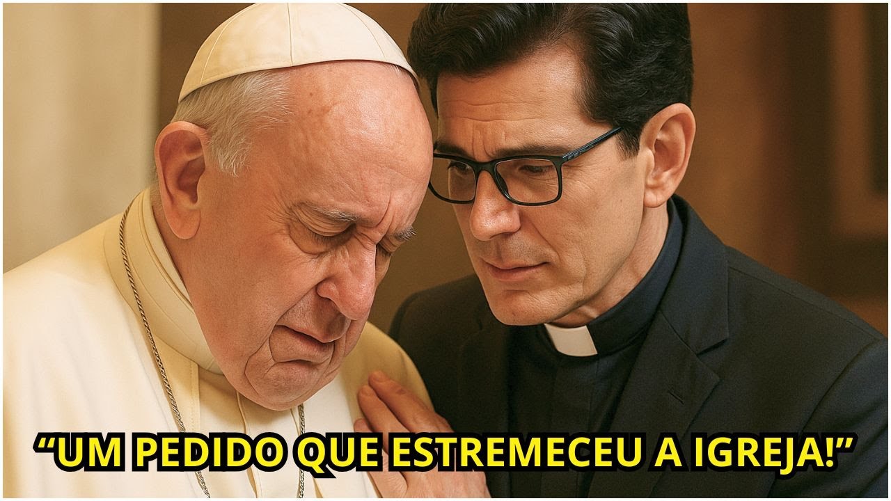 PAPA FRANCISCO CONFIA A PADRE MANZOTTI SEU ÚLTIMO PEDIDO ESPIRITUAL... E SURPREENDE A TODOS!