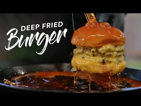 Wagyu Fat Infused With Cheese Powder Creates the Most Decadent Deep-Fried Smash Burger