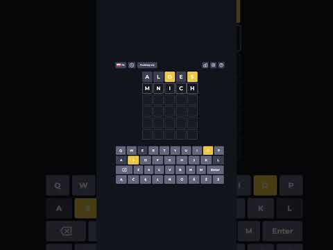 Wyzwanie 6 #wordle #dlaciebie #fyp #dc #wordletok #wordgame #foryoupage #literalnie