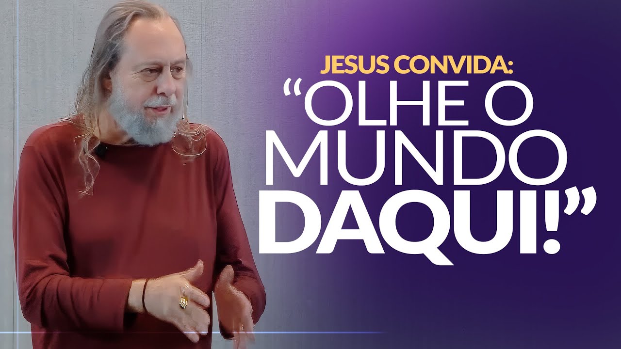 Apocalipse Hoje! - JESUS CONVIDA: "OLHE O MUNDO DAQUI!" - Apocalipse 4 e 5 - Pregação com Caio Fábio