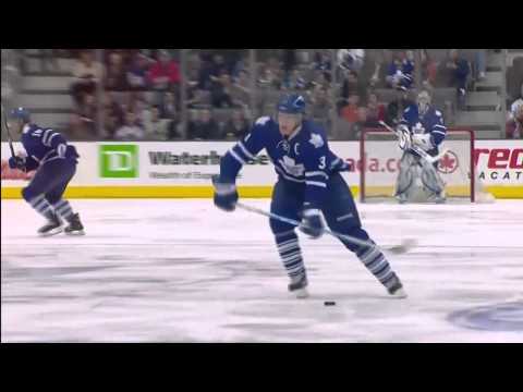 Dion Phaneuf Goal Vs Sabres - Mar 29th 2011