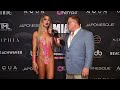 Model Katie Backstage Wears Blacktape Project At Art Hearts Fashion Miami Swim Week