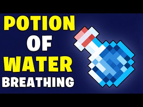Unbelievable! Crafting Water Breathing Potion in 1.20.3