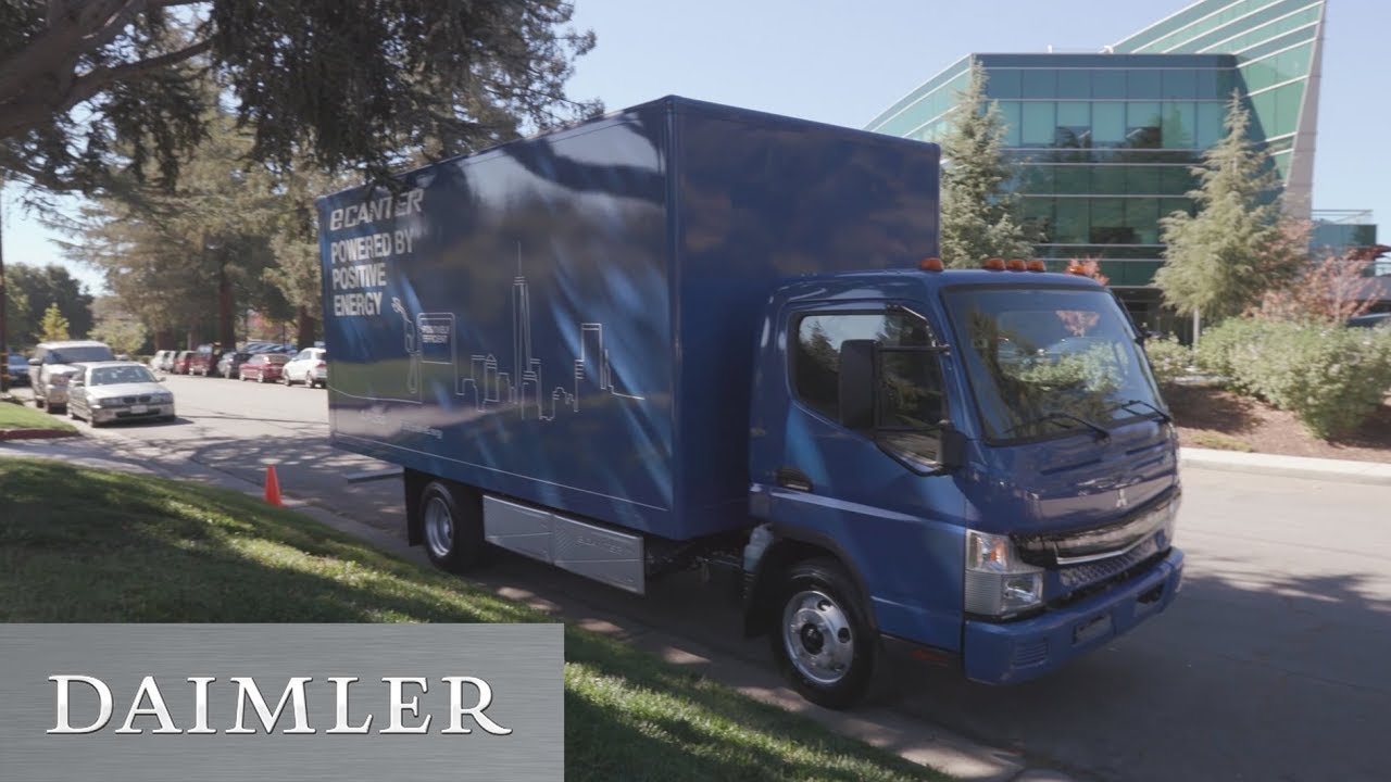 Електрическият камион FUSO eCanter  - първи тест драйв в Калифорния