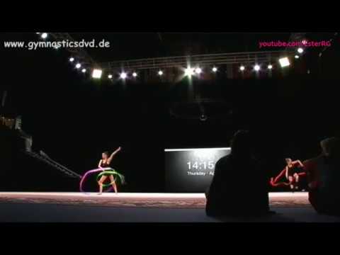 Alina Harnasko Ribbon Podium Training - World Cup Baku 2017