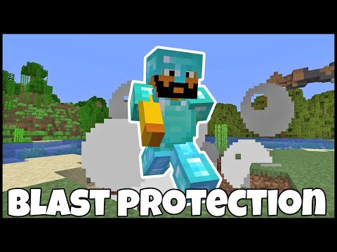 BLAST PROTECTION | MINECRAFT ENCHANTMENTS EXPLAINED