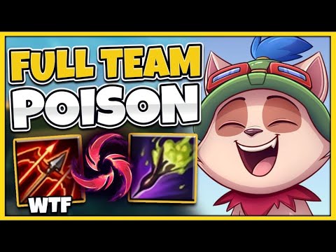 THIS TEEMO BUILD INSTANTLY POISONS ENTIRE ENEMY TEAMS! (RANK 1 TEEMO BUILD) - League of Legends