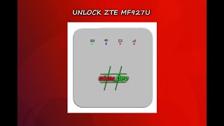 Unlock ZTE MF927U 4G WiFi Router [ All Networks ]