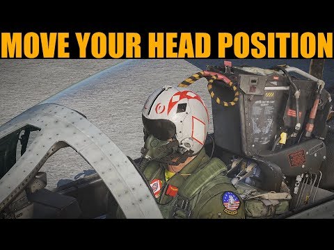 Flying Basics: How To Adjust Your Cockpit Head Position In DCS WORLD